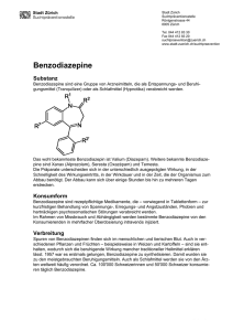 Benzodiazepine (PDF, 2 Seiten, 54 KB)