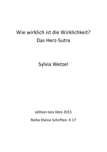 Das Herz-Sutra - Sylvia Wetzel