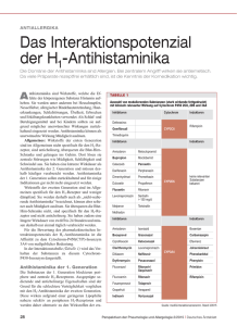 Antihistaminika - Deutsches Ärzteblatt