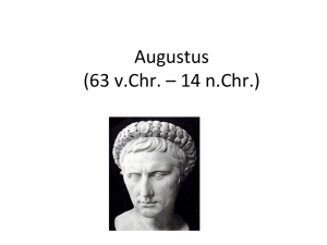 Augustus (63 v.Chr. – 14 n.Chr.)