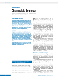 Chlamydiale Zoonosen - Deutsches Ärzteblatt