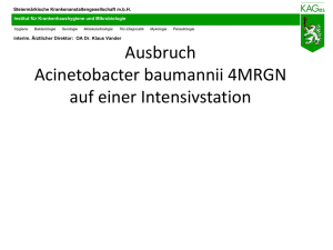 Ausbruch Acinetobacter - Gesundheitsportal Steiermark