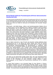 Pressemitteilung in Deutsch als pdf
