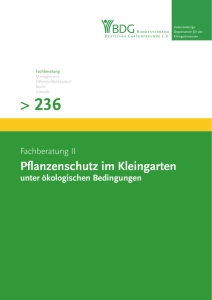 236 - Bundesverband Deutscher Gartenfreunde eV