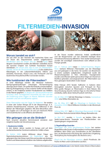 Filtermedien-invaSion