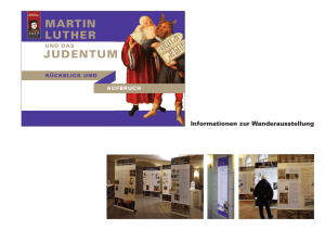 martin luther judentum - Reformationsjubiläum 1517 - 2017