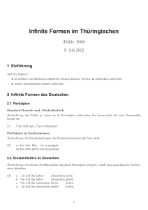 Infinite Formen im Thüringischen - the homepage of Martin Salzmann