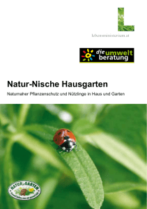Natur-Nische Hausgarten
