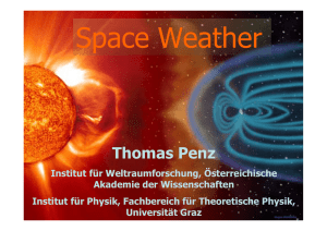 Space Weather - Institut für Physik