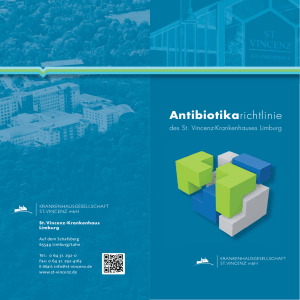 Antibiotikarichtlinien - St. Vincenz