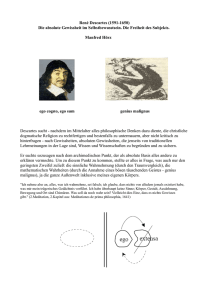 Descartes - philmath.org