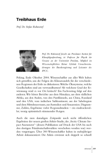 Treibhaus Erde Prof. Dr. Stefan Rahmstorf - Photovoltaik