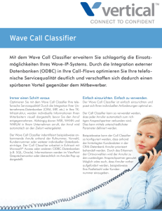 Wave Call Classifier
