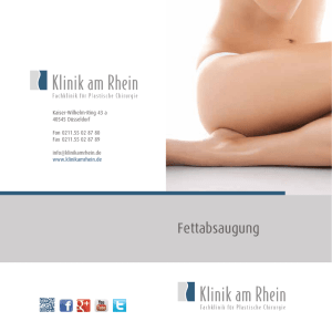 Fettabsaugung - Klinik am Rhein