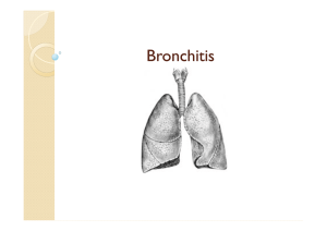 Akute und chronische Bronchitis