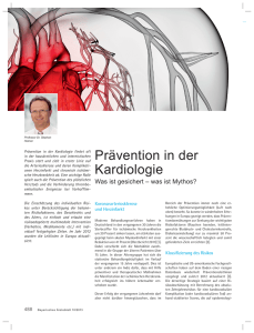 Prävention in der Kardiologie