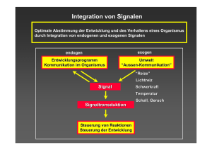 Integration von Signalen