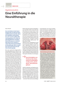 Eine Einführung in die Neuraltherapie