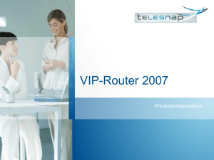 VIP-Router 2007