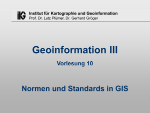 PowerPoint-Präsentation - Institut für Geodäsie und Geoinformation