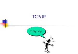 Einführung in TCP/IP