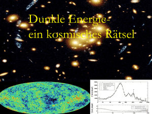 Dunkle Energie - ein kosmisches Raetsel (Stuttgart)
