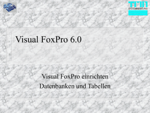Visual FoxPro 6 - dFPUG