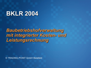 BKLR 2004 Demo mit Office