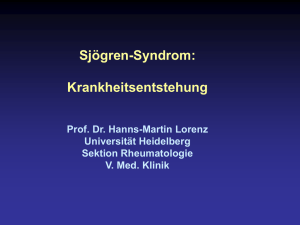 downloaden - Sjögren Syndrom