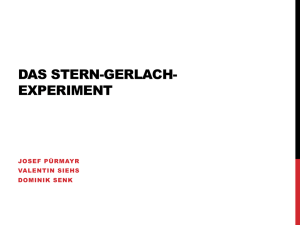 Stern-Gerlach