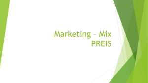 Marketing – Mix