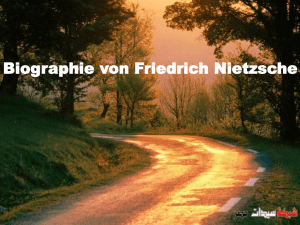 Friedrich Nietzsche – Gruppe C