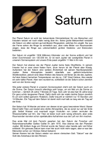Saturn - Sinus-SH