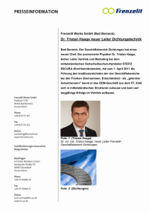 FZD 16ta Dr Tristan Haage neuer Leiter Dichtungstechnik