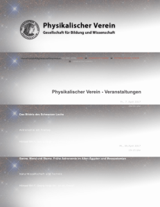 Physikalischer Verein