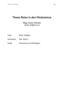 Theos Reise in den Hinduismus - pearls-of