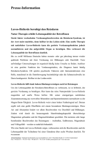 Presse-Information - Luvos