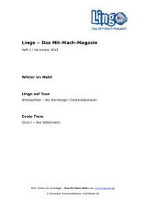 Word-Datei Heft 4/2013 - Lingo - Das Mit-Mach-Web