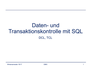 DBIS-2016-SQL-DCL-TCL