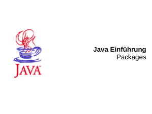 Java - Packages