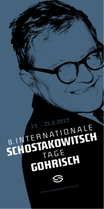 schostakowitsch gohrisch