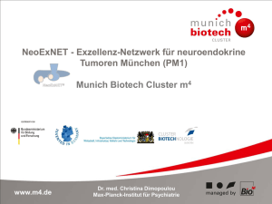 NeoExNET - Exzellenz-Netzwerk für neuroendokrine Tumoren