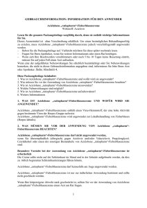 1 GEBRAUCHSINFORMATION: INFORMATION FÜR - it