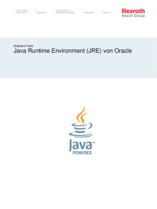 Java Runtime Environment (JRE) von Oracle