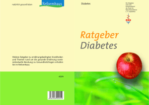 Ratgeber Diabetes