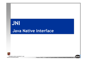 Java Native Interface