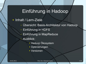 Einführung in Hadoop