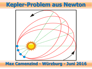 Kepler-Problem im Kontext