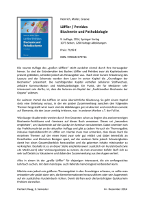 Löffler / Petrides Biochemie und Pathobiologie