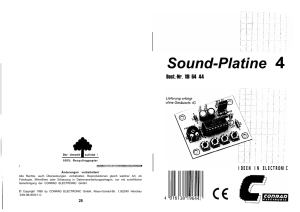 Sound-Platine 4 - Corsair Flugmodellbau